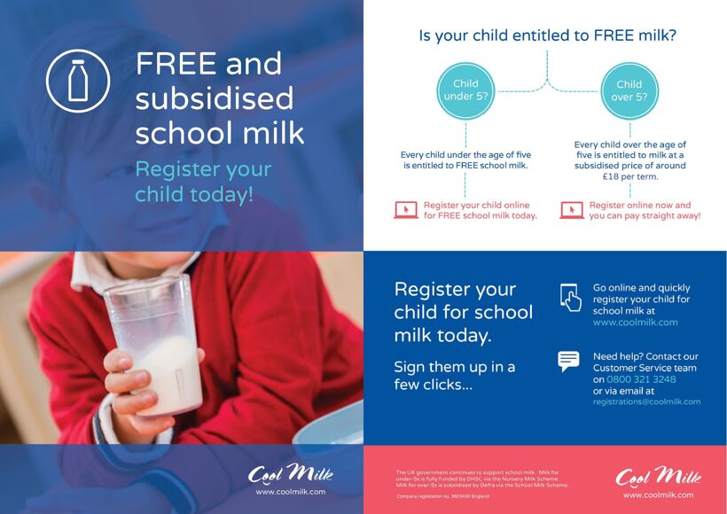 Coolmilk parent information leaflet